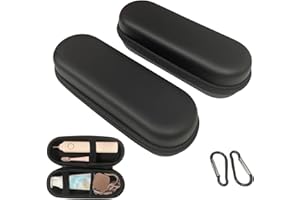 GDVONE 2 pezzi Custodia per Spazzolino Elettrico,compatibile Braun Oral-B/Oral-B Pro e Philips Sonicare/iO Series,con Tasche a Rete Extra,Possibilità di Riporre Accessori