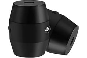 HO-SFSM 2 Stk Schlauchgewicht, Küchenarmatur Schlauch Gewicht, Wasserhahn Gewicht Ball für Meisten Wasserhahnschläuche Die In Haushalt, Küche, Bad, Hotel(Schwarz)