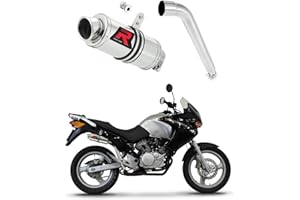 DOMINATOR EXHAUST SYSTEM DOMINATOR Pot d'échappement Silencieux GP1 compatible avec XL 125 V VARADERO 2001-2006