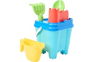 Jeu de plage Ecoiffier Seau garni château fort 18,5 cm