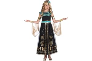 amscan (PKT) (CC Accessories) (9905035) Child Girls Dazzling Cleo Costume (6-8yr) - by Riethmuller Europe