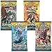 Produktbild Pokemon Sonne & Mond Serie - ENGLISCHE VERSION - 4 Booster