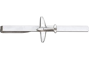 WILLIAM STURT FINE PEWTER Spitfire Tie Clip, Spitfire Tie Slide, Spitfire Tie Bar, Handmade, in Fine Pewter, by William Sturt