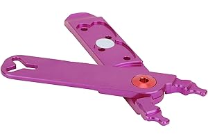 ALOMEJOR Alicates de eslabones Maestros de Bicicletas, Herramienta Multifuncional de extracción de Cadenas de eslabones rápidos, Herramienta de válvula, Herramienta de reparación de Bicicletas