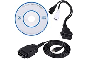 AKOZON Diagnosekabel, E 2 II 1260 ECU-Chip-Tuning-Schnittstelle Diagnosekabel für das Autoprogramm