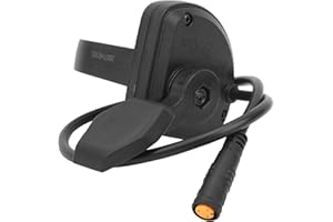 Dioche accélérateur de Pouce vélo électrique Connecteur étanche au Lithium pour Scooters électriques, contrôle de la Vitesse de l'accélérateur au Pouce Gauche 108X, vélo électrique