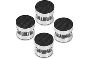Nobsound 4PCS srebrne aluminium Spring Speakers Spikes Isolation Stand for HiFi Amplifiers