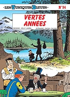 jaquette livre Les Tuniques bleues, tome 34 : Vertes années