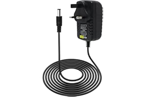 SELURK 12V 3A Power Adapter UK Plug, AC 100-240V to DC 12V Power Supply, 5.5mm x 2.1mm Jack, for LED Strip Lights, CCTV Cameras, ADSL Modems, Routers & More - Reliable Power for Home & Office Devices