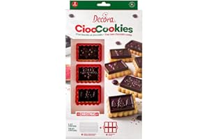DECORA 0255157 2-Piece Set for Biscuits and Chocolates Christmas