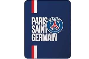 CTI Unbekannt PSG przytulny koc, niebieski, 110 x 140 cm