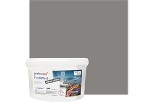 Preismaxx Profiweiß urban colors, bunte Wandfarbe, braun, dunkelgraubraun, dark grey brown 5L, Innenfarbe, hohe Deckkraft Klasse 2, matt