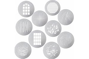 Aputure 10 GOBO Kit Compatible avec Aputure Spotlight Mount