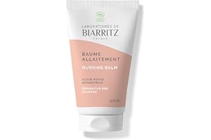 LABORATOIRE DE BIARRITZ Laboratoires de Biarritz - Baume Allaitement à l'Algue Rouge Réparatrice - Certifié Bio - Formule Minimaliste & Vegan - Sans Parfum - Goût Neutre - 40 ml - Fabriqué en France