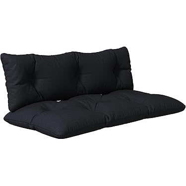 Set Cuscini Europallet POKAR 2 Pezzi: Sedile 120x80cm + Schienale 120x40cm - Verde - Foto 7