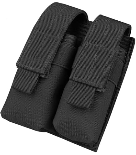 Cargador Táctico Doble Para Pistola De 9 Mm Molle Mag New