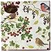 Produktbild Caspari 9390L Papierservietten dreilagig, 20 Stück, 33 x 33 cm, Winter birds