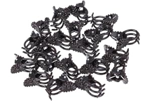 PPMTER 20 Pcs Plante Fixe Clips D'orchidée Tige De Vigne Clips Clips Légumes Fleurs Fleurs De Fruits Attachés Arnaques-branchement Serrure Serrure Outils De Jardinage