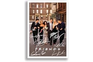 Memorabilia Friends Full Cast Signed Autograph Signature A4 Poster Photo Print Photograph Picture TV Show Series Season Gift Courtney Cox Matthew Perry Jennifer Aniston (POSTER ONLY)