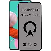 KZY İletişim Samsung Galaxy A51 Tam Kaplayan Privacy Hayalet Temperli Ekran Koruycu Cam