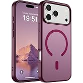 URUCHI G&uuml;&ccedil;l&uuml; Manyetik Telefon Kılıfı, iPhone 18 Pro Max / 17 Pro Max, [Mag-Safe ile Uyumlu] [Askeri D&uuml;zey D&uuml;şme Koruması] [G&uuml;