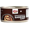 Tasty Nibbles Ready to Eat Traditional Sardine Curry 185g | Non-Vegetarian | No Added Preservatives | Japanese Retort Technology [Pack of 1, 185g]