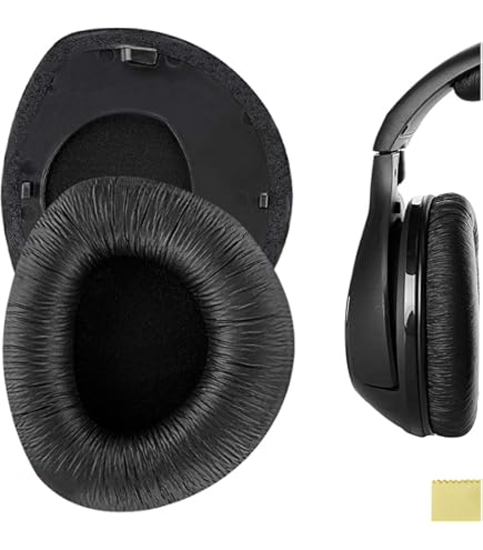 Almohadillas Para Auriculares Sennheiser Rs160 Y Mas, Negro | Cuotas