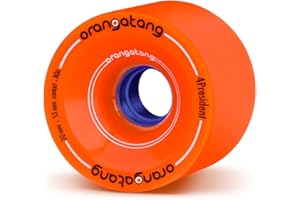 Orangatang 4 Ruedas President Cruising Longboard Skateboard de 70 mm (Juego de 4)