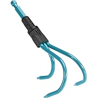 Gardena combisystem-Grubber: Hacke mit 3 Zinken, ideales Gartenzubehör zum Lockern und Lüften des Bodens, 9 cm…