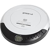 Groov-e GVPS110SR Retro Personal CD Player with 20 Track Programmable Memory, LCD Display, Anti-Skip Protection and Earphones
