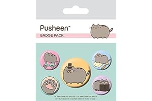 Pyramid International BP80623-wielokolorowy - 10 x 12,5 cm Pusheen - fantazyjny pakiet identyfikatorów, kartka, wielokolorowa, 10 x 12,5 cm