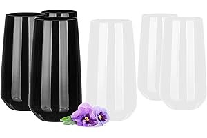 G GLASMARK KROSNO 1992 Glasmark, bicchieri da long drink, bicchieri per acqua, succhi di frutta, bicchieri da cocktail, lavabili in lavastoviglie, perfetti per casa, ristoranti e feste, set da 6, 430 ml