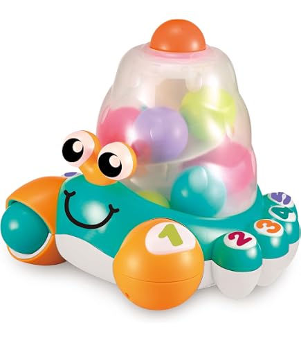 Ecoiffier Carrello Rolly 40 Mattoncini Maxi - Gioco Di Costruzione Per Bambini 12+ Mesi - Made In France - Rosa