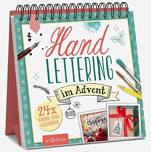 Handlettering im Advent: Adventskalender Handlettering im Advent: Adventskalender