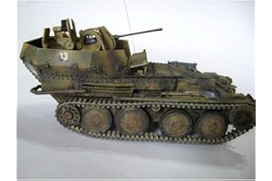 AEVVV Sd Kfz 140 Ausf M Flakpanzer 38 (t) Gepard German Tank Model Kit Échelle 1/35 – Camion militaire WW2 Miniatures en plastique