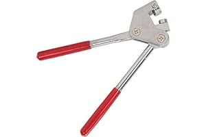 iwobi Sealing Pliers Set Lead Sealing Pliers Steel for Diameter (Red)