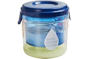 PZJFH Frischkäsebereiter, ABS Joghurt Sieb mit Staubschutzhülle, Wiederverwendbarer Greek Yogurt Maker mit Maschensieb Zur Herstellung Von Dickem Griechischem Joghurt, Joghurtfilterung