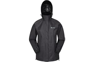 Mountain Warehouse Veste Pakka pour femmes - Imperméable, veste décontractée pliable, respirante, légère, manteau confortable pour femmes - Pour les voyages, la marche