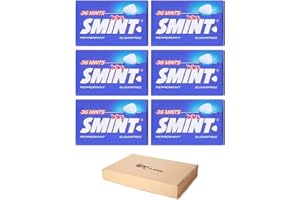 VR ANGLE Smint Peppermint Mints XXL 6 Packs Convenient 25g Tins Sold By VR Angel