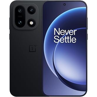 OnePlus 15 | 12GB+256GB | Infinite Black | India's First Snapdragon® 8 Elite Gen 5 | 7300mAh Battery | Personalised AI | Game-Changing 165Hz Display |