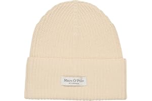 Marc O'Polo Damen Strickmütze aus Bio-Baumwolle Beanie