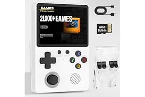 ASTEKID 2025 New Upgrade Retro Handheld Game Console with 20000+ Games, Rechargeable Video Game Console, Support 30+ Simulators, Linux System, Portable Pocket Arcade