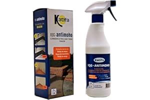 SPRAY KATIFA ANTIMOHO 500ml. Limpiador de manchas de humedad y moho en bañeras, juntas de azulejos, paredes, techos, piedra de exteriores, ladrillos, etc. Uso interior y exterior.