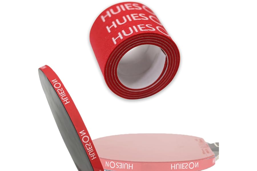 zalati Edge Tapes 10pcs Side Tapes Rubber & Paddles Blade of the Edges Protection for Table Tennis/Ping Pong Paddles - 45 * 1 * 0.1 cm, Red