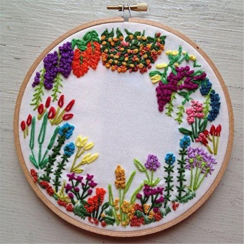 Stickgarn Embroidery Threads Nähgarne Stickerei Basteln Crafts Floss Set 50 Docken Sticktwist 8m 6-fädig Bunt Multicolor für Kreuzstich Basteln Freundschaftsbänder - 8