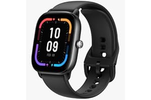 Amazfit GTS 4 Mini-Smartwatch mit integrierter 24-Stunden-Herzfrequenz- und Blutsauerstoffüberwachung von Alexa, 5 Satellitenortungssysteme, 120+ Sportmodi, 5 ATM-Fitness-Tracker