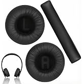 JBL 520BT 510BT 500BT T450BT E40BT i&ccedil;in kulak yastığı, 70 mm hafızalı k&ouml;p&uuml;k yedek ped ve kafa bandı yastığı, kulak &uuml;st&uuml; kulak