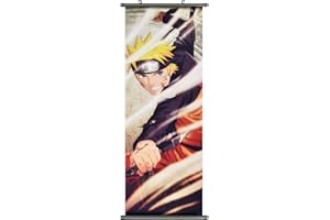 VIYAAN Anime Poster Naruto,29.5 * 92 cm Thème - Naruto Uzumaki Naruto Affiche Poster,Naruto Poster,Scroll Naruto,Affiche Naruto,Poster Naruto Mural,Anime Poster Grand,Poster Naruto Pour Chambre