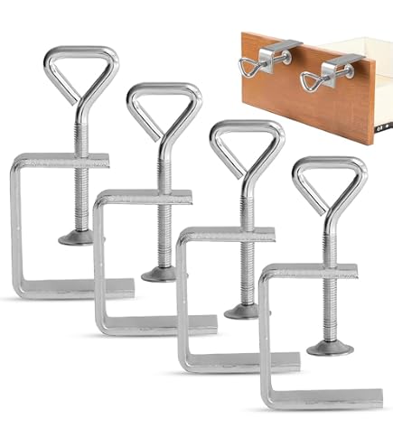Lot De 4 Pinces En C En Acier - Serre-joint 50 Mm, Pour Bricolage, Menuiserie, Soudure - 5