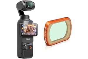 MINGVEN Schwarzer Nebelfilter für DJI Osmo Pocket 3, magnetischer kreativer Filter, Beauty-Softfilter für DJI Osmo Pocket 3 Creator Combo P3